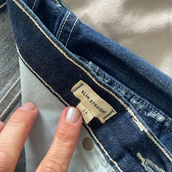 Madewell Slim Straight 26 - Picture 5 of 5